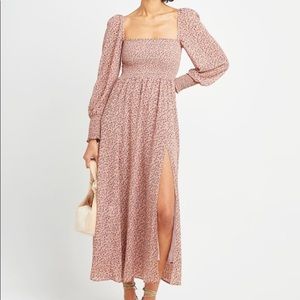 OPT Classic Smocked Maxi Dress XL